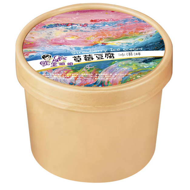 橄欖油豆腐冰淇淋（草莓）360ml&plusmn;10％/盒