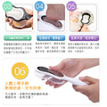 搓腳板帶蓋 磨腳板 去腳皮角質棒 手動修腳器(白色)_3