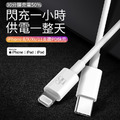 蘋果MFi認證 D8 Type-C(USB-C) To Lightning PD快充傳輸充電線_1