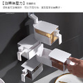 創意旋轉調味盒 廚房壁掛式收納調味罐(白色)_4