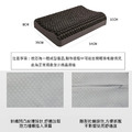 特價【DEMOR】黑科技紓壓枕 TPE枕頭 凝膠枕 可水洗(竹炭灰) 贈襪架_7