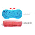 洗車海綿 蜂巢式發泡海綿 吸水海綿 (2入.真空包裝/隨機色)_1