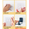 旋轉收納掛勾 無痕貼免打孔 廚房/衛浴/鑰匙(2入組)_6
