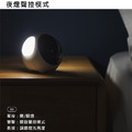 HBK表情鬧鐘+夜燈 LED像素時鐘 聲控/貪睡/溫度 (USB充電)_2