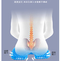 新升級 U型雙層蜂巢式凝膠坐墊 透氣立體涼墊 (附防滑布套) 贈襪架_4