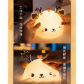 特價~小萌鹿矽膠燈 麋鹿夜燈 伴睡燈 拍拍鹿燈(USB充電)_3
