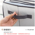特價~PVC硬板衣物分隔盒 可對折衣物箱 (白色 中7格+大9格)_7