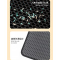 雙層貓砂墊 EVA寵物墊 蜂巢式孔洞腳踏墊 (黑色 45*60cm)_5