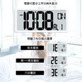 LED數字鐘 牆面掛鐘 電子時鐘 (電池款)_4