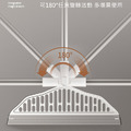 升級旋轉款 多功能魔術掃把 乾濕兩用 刮水除塵掃把_3