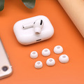 Airpods pro專用耳帽 矽膠耳塞 內貼防塵網(SML各1對/共6入)_3