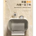 優惠~防水面紙盒 壁掛衛生紙收納盒 下抽式紙巾架_3