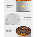 火山熔岩香薰機 水母加濕器 小夜燈 (USB插電款)_3
