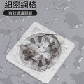 一次性地漏貼 排水孔濾網 過濾貼 (10*10cm方形5張)_2