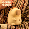 特價~卡皮巴拉夜燈 水豚燈 矽膠拍拍燈 伴睡燈 (USB充電)_4