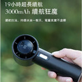 CYKE手持風扇 小風炮100檔調速 風速/電量數顯(USB充電)_4