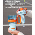特價~Tritan雙飲隨手杯 撞色星球吸管冷水杯 (550ml)_1