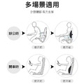 汽車記憶棉 頭枕+腰靠套裝 車用靠墊 護頸枕_7