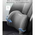 汽車記憶棉 頭枕+腰靠套裝 車用靠墊 護頸枕_4