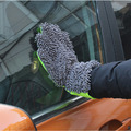 2個★雪尼爾5指洗車手套 五指穿戴/雙面可用 洗車工具_8