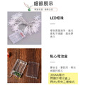 LED聖誕燈串 聖誕裝飾氛圍燈 (暖白雪花/6米40燈/電池款)_2