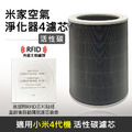米家空氣淨化器濾芯/活性碳濾網 (淨化器4代專用 含RFID貼紙) (灰色/副廠)