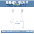 3支★小米電動牙刷頭T100/T300 T500 T700 替換刷頭 (副廠)_5