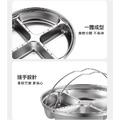 304不鏽鋼三格蒸盤 多用途分格蒸菜盤/蒸籠_4