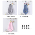 擦手巾/方巾 掛式兒童擦手布 吸水絨毛抹布_3