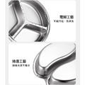 304不鏽鋼三格蒸盤 多用途分格蒸菜盤/蒸籠_3