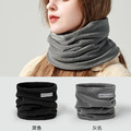 時尚圍脖面罩 騎車保暖圍巾 掛耳套頭_4