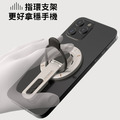 Magsafe雙面磁吸支架 指環扣 旋轉手機架(星隕灰)_5