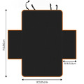 後車箱墊 汽車寵物後座墊 行李箱防污墊 薄款/橘色包邊_4