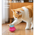 LED電動不倒翁陀螺 雷射逗貓玩具 激光筆_2