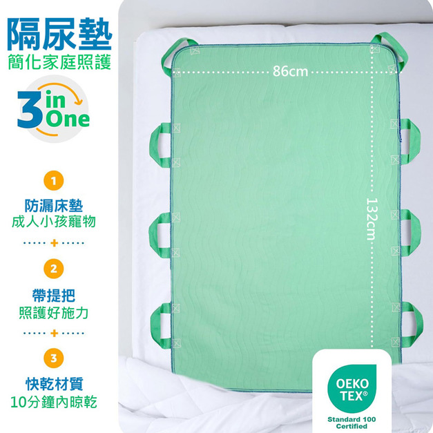 癱瘓老人轉移墊 隔尿墊 多把手移位/起床/翻身輔具