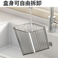 吸盤廚房掛籃/薑蔥蒜收納架 壁掛置物盒_5