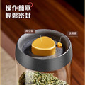 咖啡豆真空密封罐 避光玻璃保鮮罐 茶葉儲存罐_2