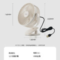 6吋夾子風扇 夾/立風扇 可旋轉 (USB直插電源)_6
