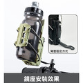 彈力夾水壺架 機車/自行車水杯架 手把/鏡座_8