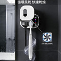智能感應牙刷消毒盒 紫外線消毒+風乾+烘乾_3