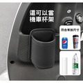 車用夾式皮革杯架 夾車門 飲料/水杯/儲物收納袋_5