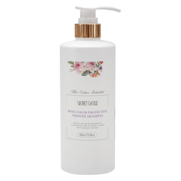 700ML沙龍玫瑰柔順洗髮精