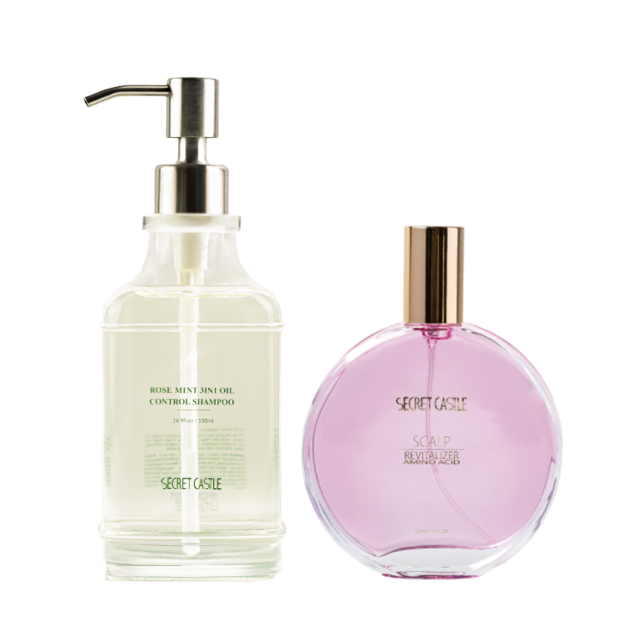 胺基酸養髮液+玫瑰涼感控油洗髮凝露