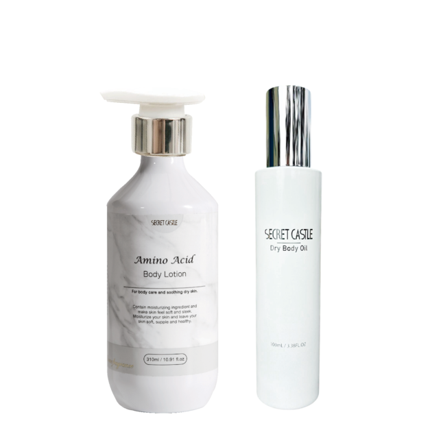 胺基酸極致身體乳+極致身體保濕潤膚油