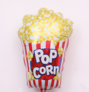 50cm 食物系列鋁箔氣球-爆米花