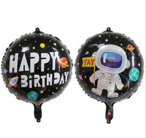 45cm太空人鋁箔氣球(雙面印刷）