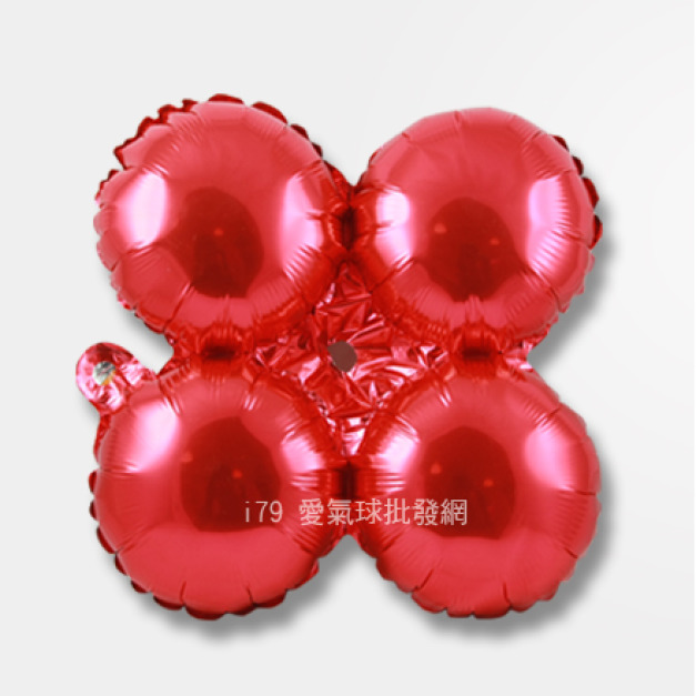 16吋四輪圓形-紅色