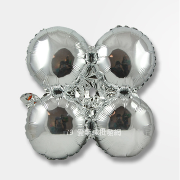 16吋四輪圓形-銀色