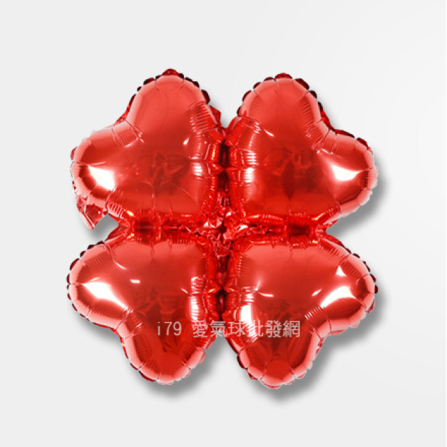 16吋四輪愛心-紅色