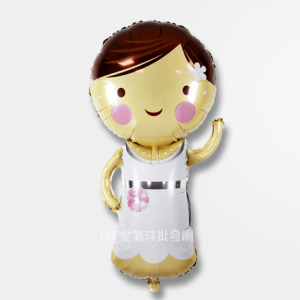 113cm 愛情鋁箔氣球-可愛新娘